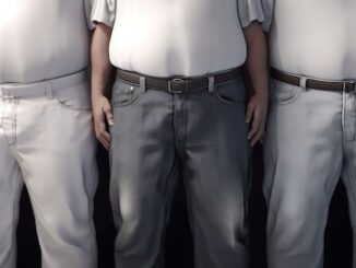 Abbigliamento molto stretto Problema delle persone in sovrappeso e diversi tipi di obesità