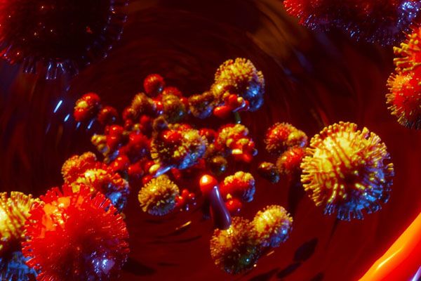 rappresentazioni-di-virus-nel-flusso-sanguigno