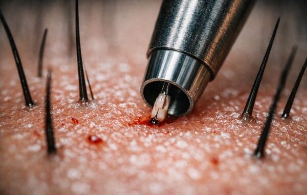 Brufoli sul cuoio capelluto dopo il trapianto capelli