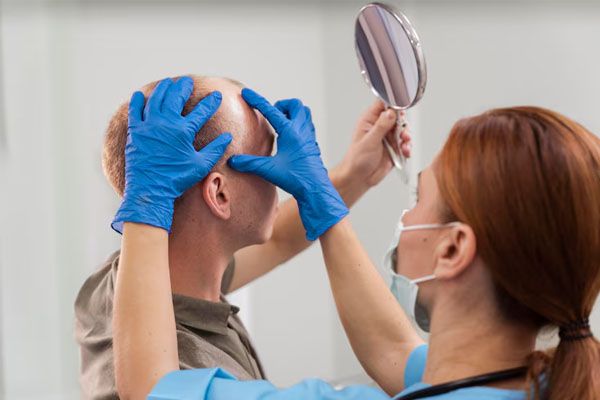 problemi di calvizie maschile adulta dal medico - migliori cliniche trapianto capelli
