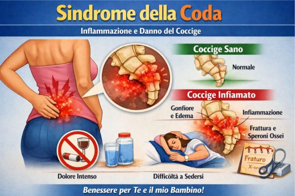 Immagine illustrativa della sindrome della cauda equina in una radiografia semplice