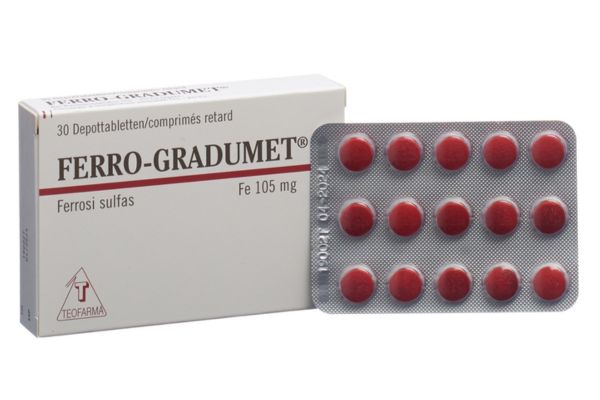 Presentazione di Fero-Gradumet in una farmacia
