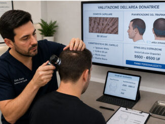 Trapianto di capelli numero di unità follicolari per area da coprire