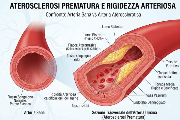 Alterazioni vascolari ed aterosclerosi precoce